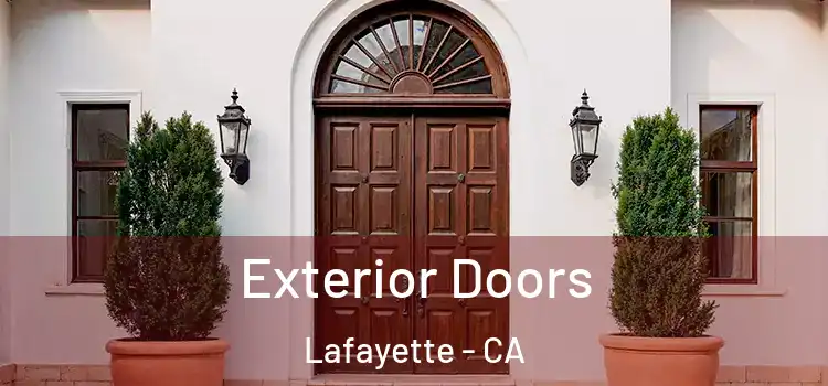 Exterior Doors Lafayette - CA