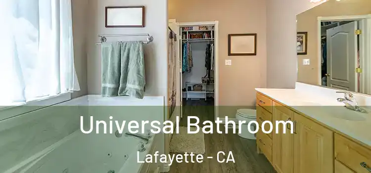 Universal Bathroom Lafayette - CA